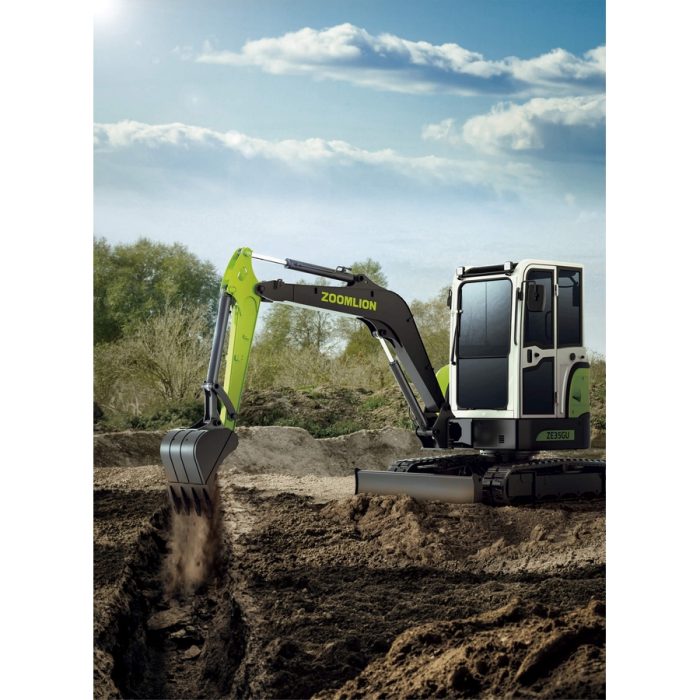 Miniexcavator ZOOMLION ZE35GU - LIVRARE DIN STOC!