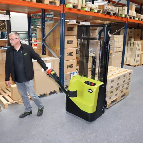 CLARK SWX12 - transpaleta electrica cu catarg - 1200 kg - imagine 3