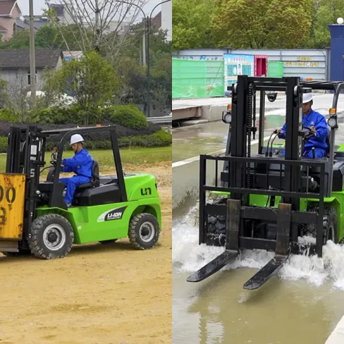 Electrostivuitor UN Forklift - seria NL 4.0T-mini 5.0T - imagine 3