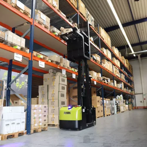 Order picker electric vertical - CLARK COP2 - capacitate 363 kg - imagine 3