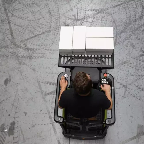 Order picker electric - CLARK COP1 - capacitate 226 kg - imagine 2