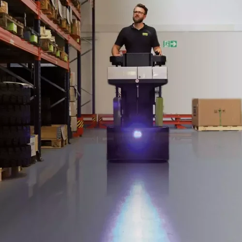 Order picker electric - CLARK COP1 - capacitate 226 kg - imagine 8