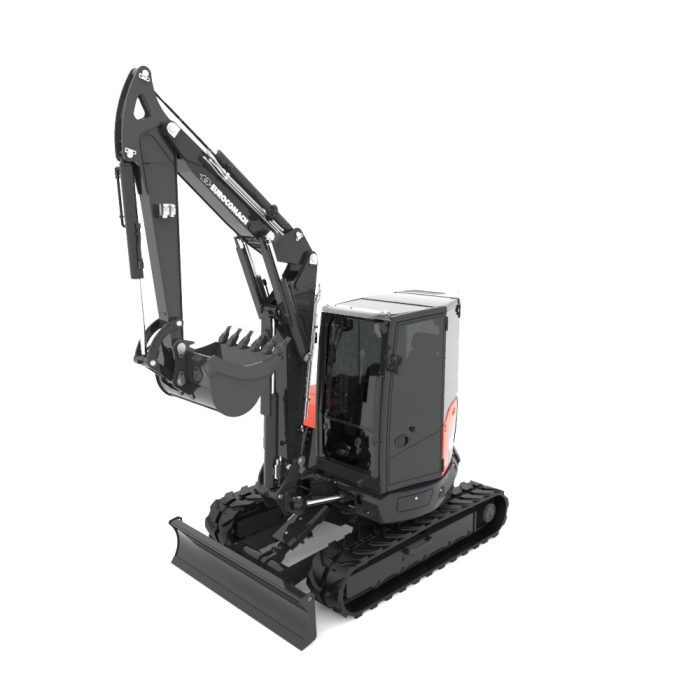 mini excavator eurocomach 65 tr - 2