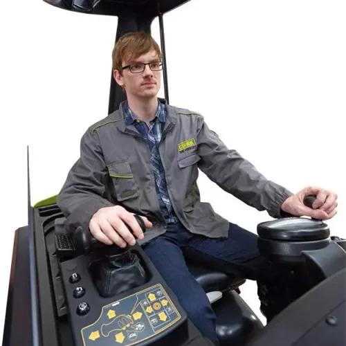 Electrostivutor retractabil - Reach-Truck - CLARK SRX14/16 - capacitate 1400-1600 kg - imagine 2